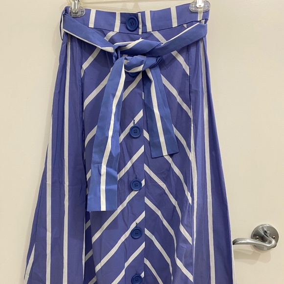 Maje Janine Striped Midi Skirt - Picture 8 of 8